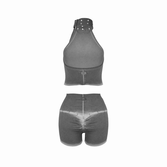 Valkrie Set Top Short Grey