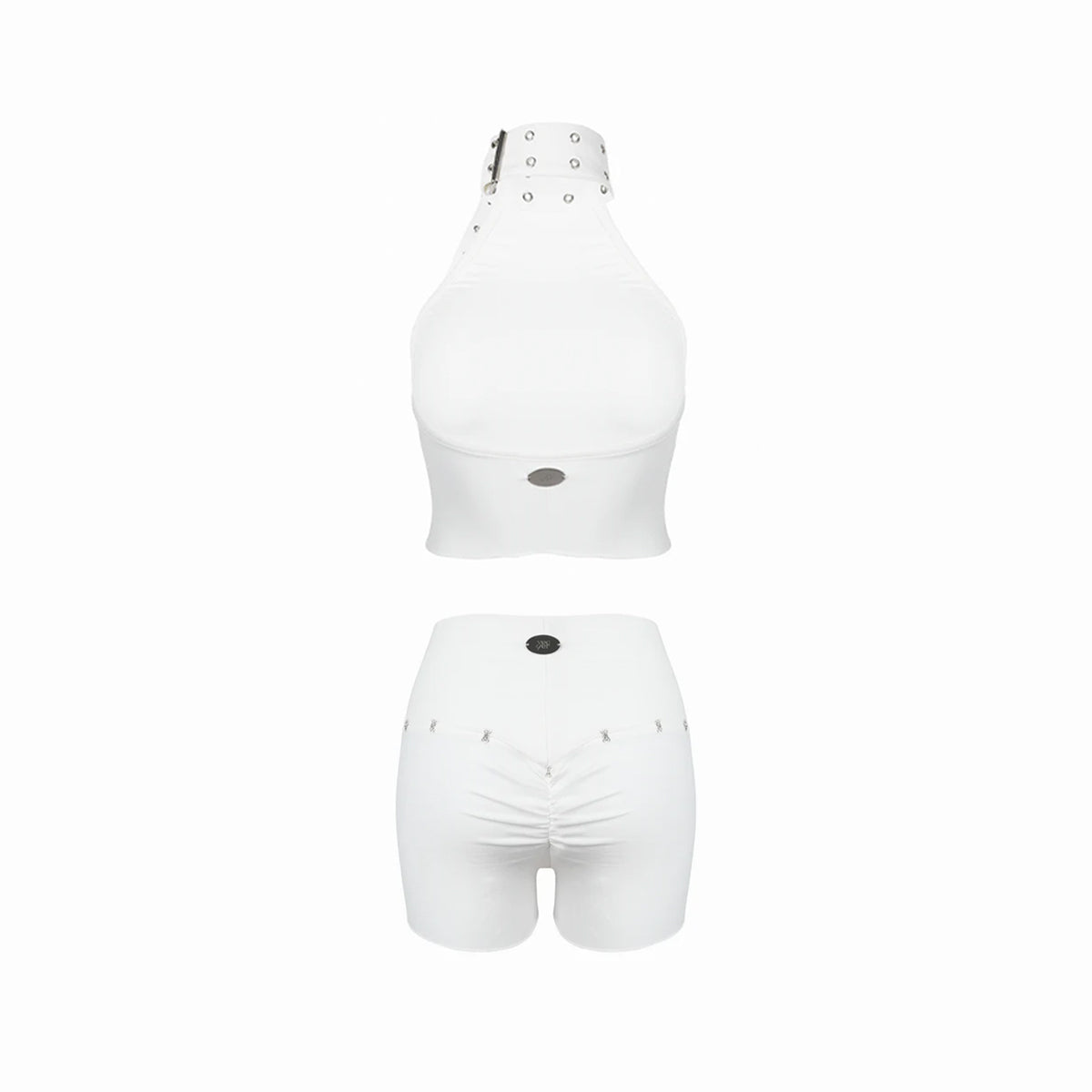 Valkrie Set Top Short White