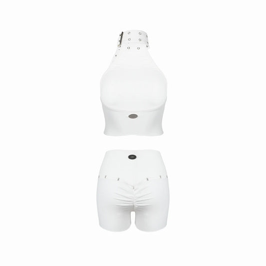 Valkrie Set Top Short White