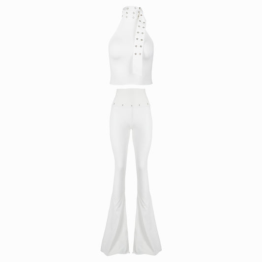 Valkrie Set Top Pants Hook White