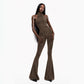 Valkyrie Long Catsuit Brown