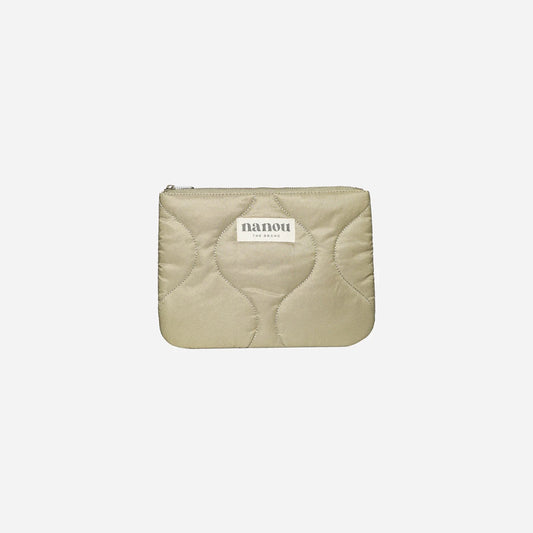 Nanou clutch Almond green