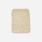 Laptop cover beige