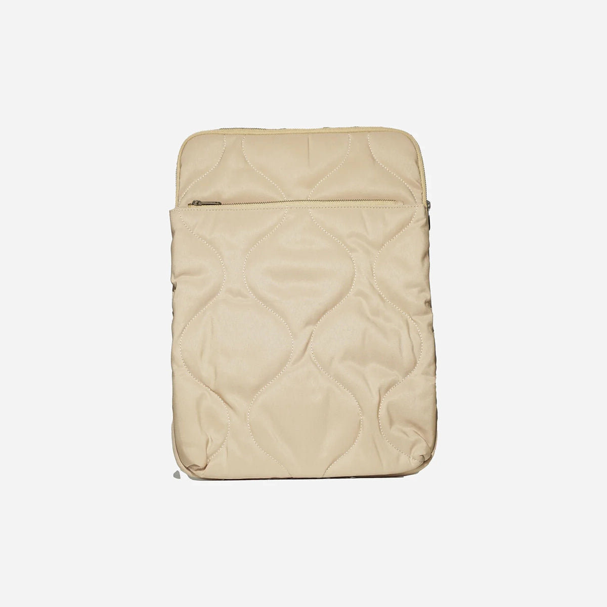 Laptop cover beige