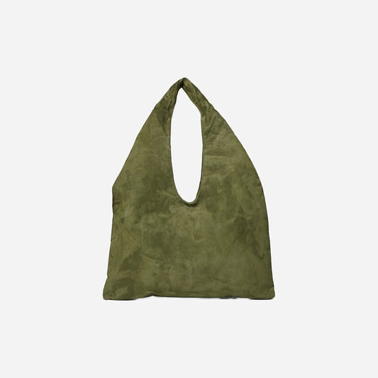 The triangle Suede - Olive