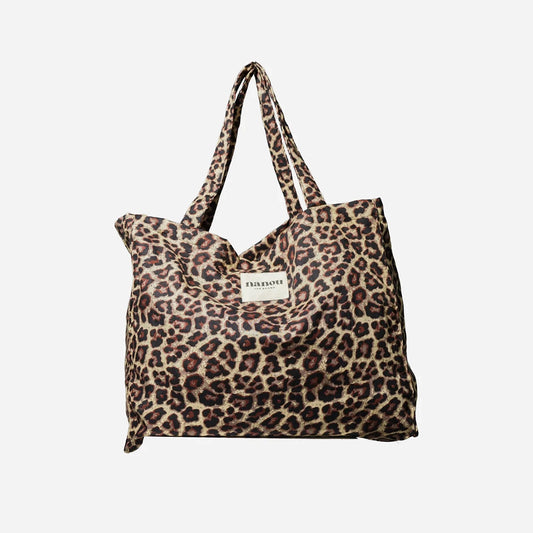 Nanou Tote Bag - Large leopard