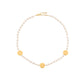 SMILEY CHOKER GOLD PLATED