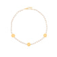 SMILEY CHOKER GOLD PLATED