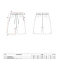 SILK VELVET TRACK SHORT OLIVE