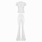 Valkrie Set Tee Pants Hook White