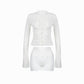 Valkrie Set Longsleeve Short White