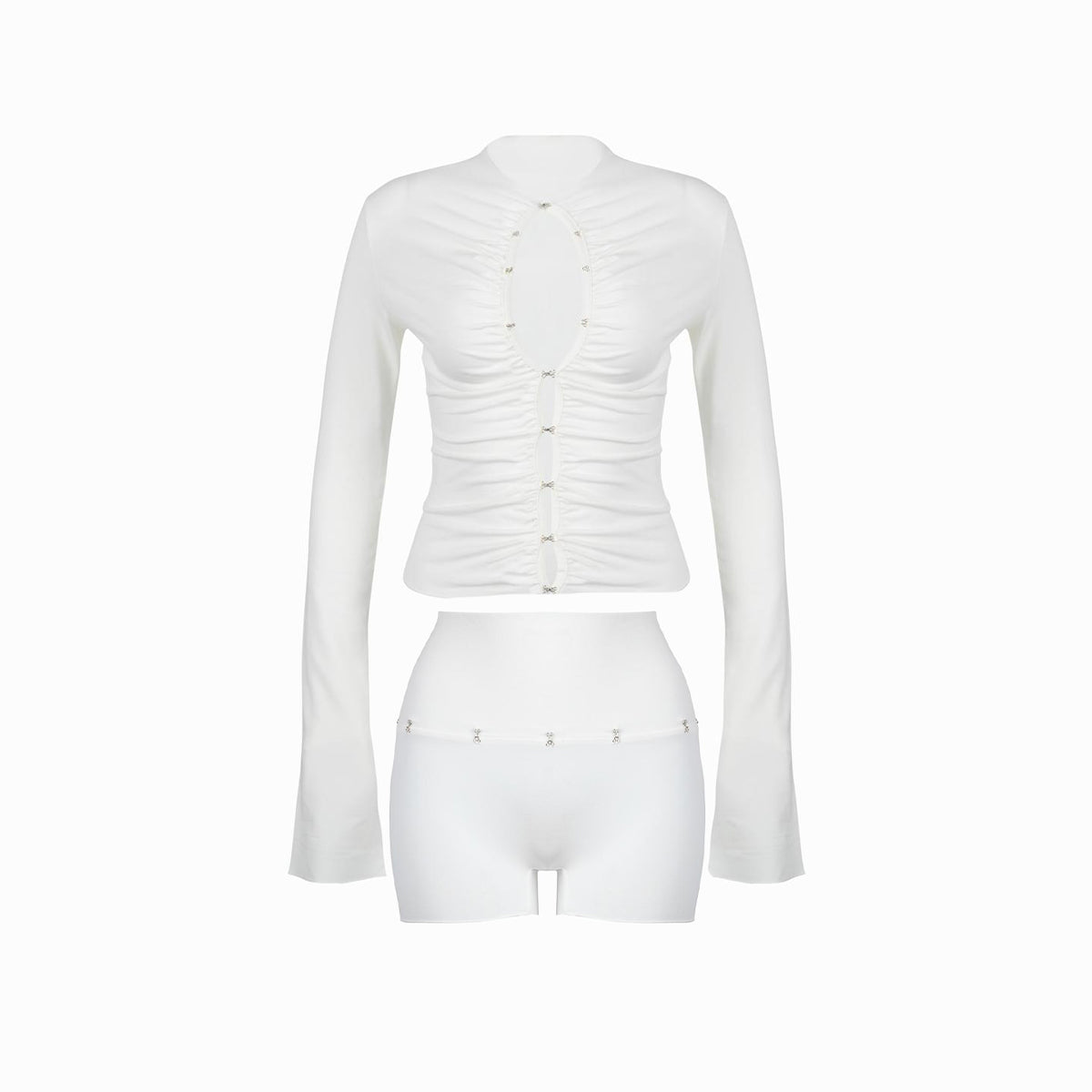 Valkrie Set Longsleeve Short White