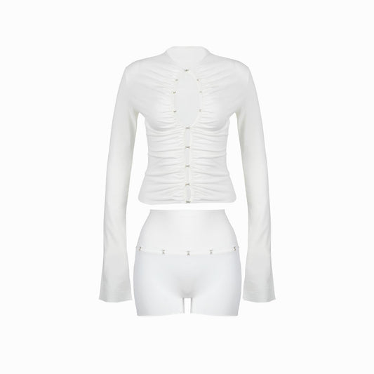 Valkrie Set Longsleeve Short White