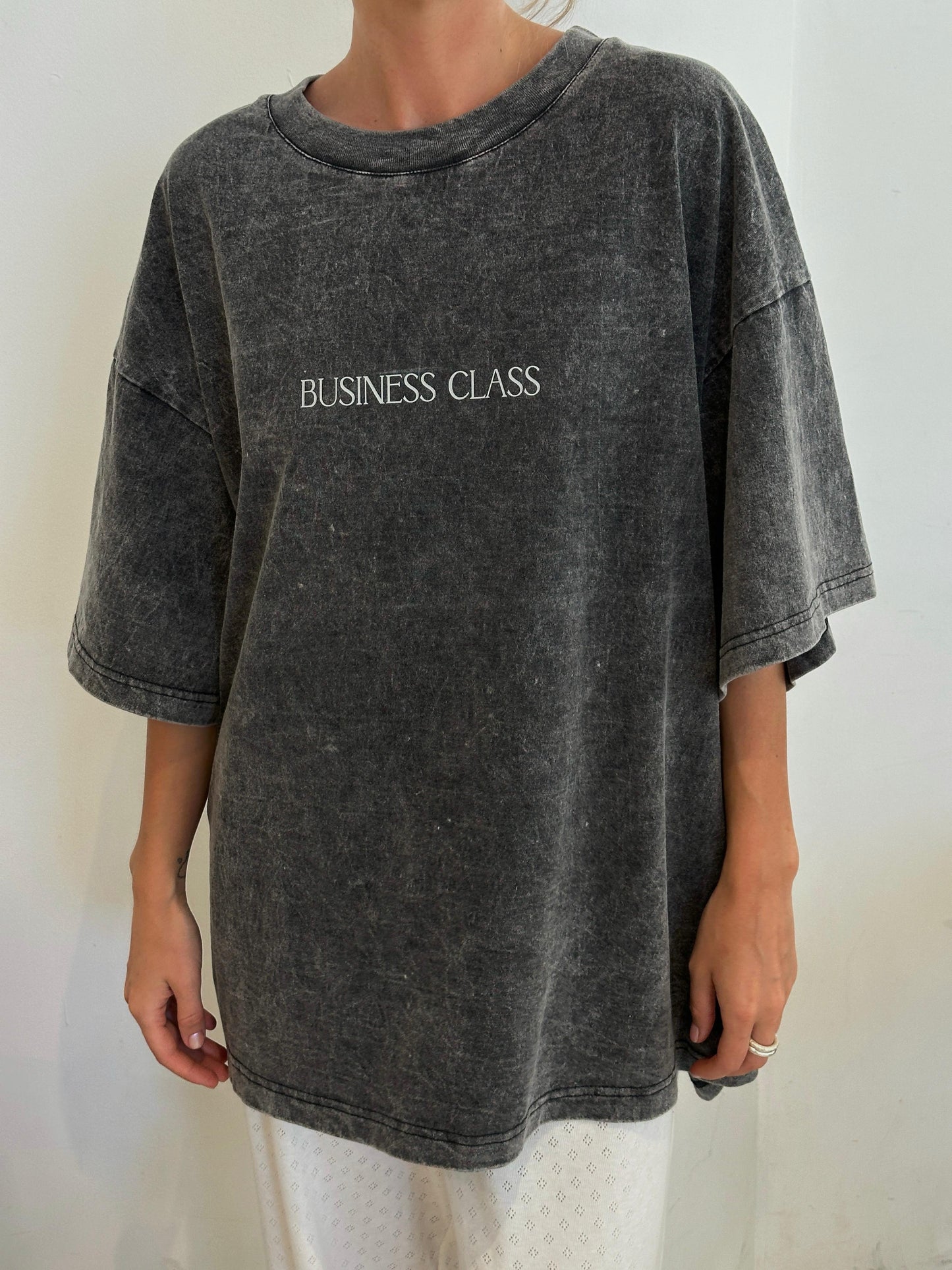 "Business class" oversized t-shirt