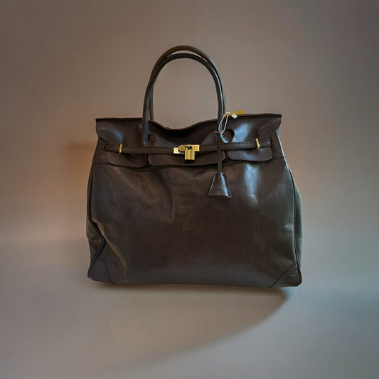 Weekender brown bag