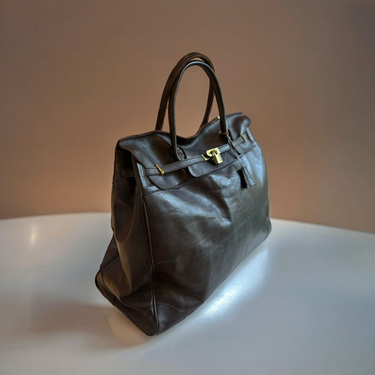 Weekender brown bag