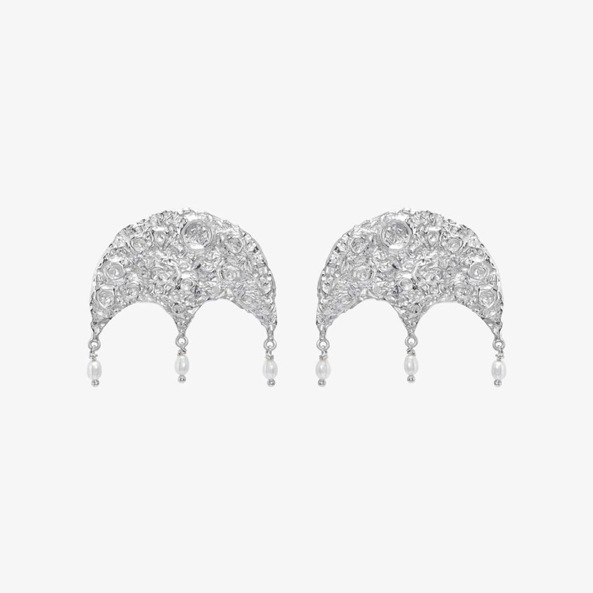 Earring Cradle Silver