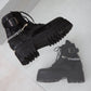Net boot with chain black