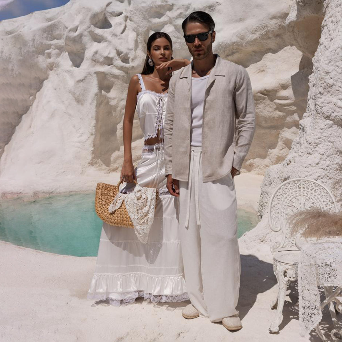 Soleil Amour Set in Pearl Kiss