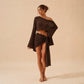 ISLA SET KNIT BROWN
