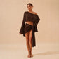 ISLA SET KNIT BROWN
