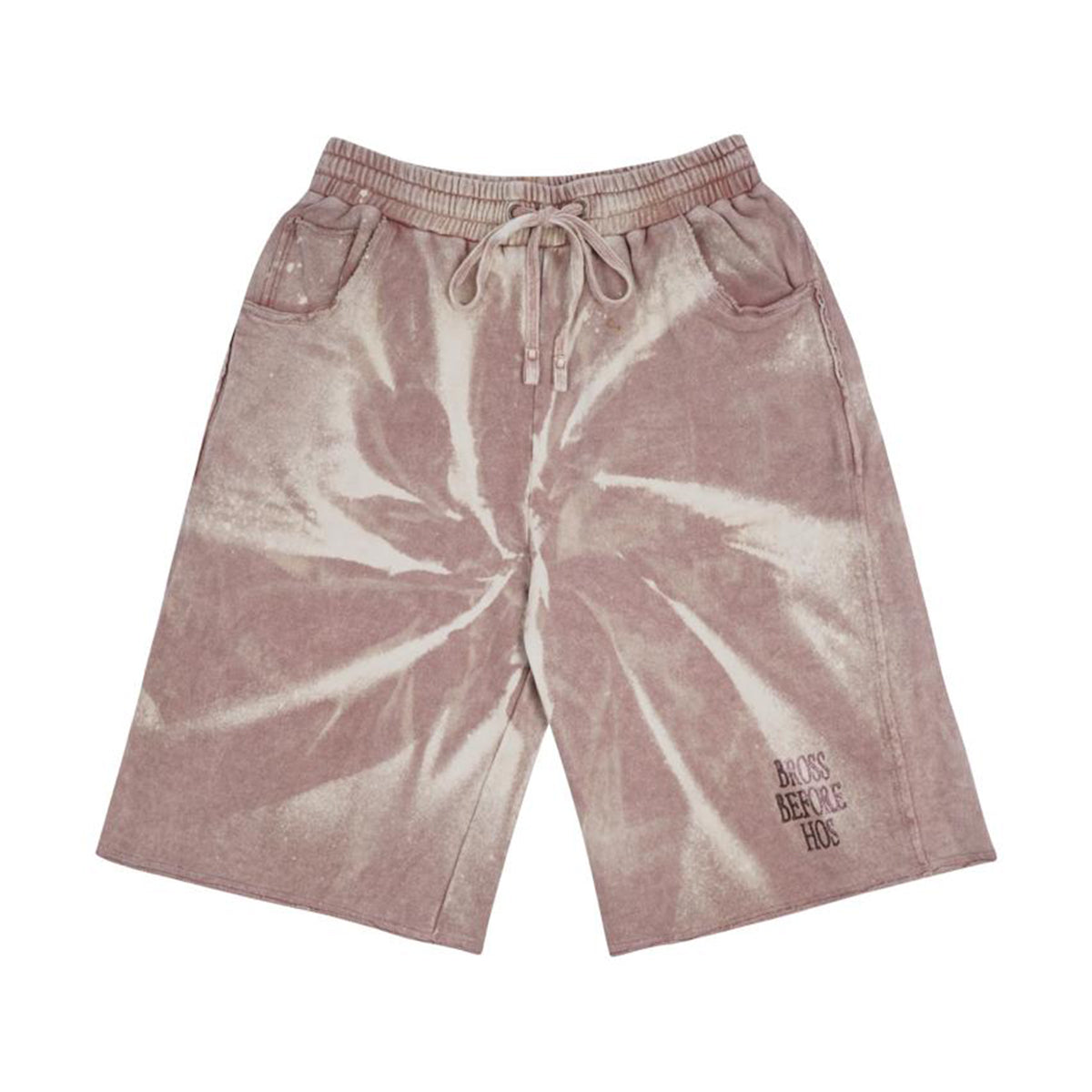 BBH SHORT FRENCH TERRY SW LONG IN TIE DYE PINK