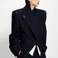 ANGULAR BOXY BESKAP NAVY