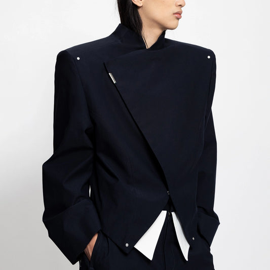 ANGULAR BOXY BESKAP NAVY