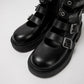 Black Cage Boots