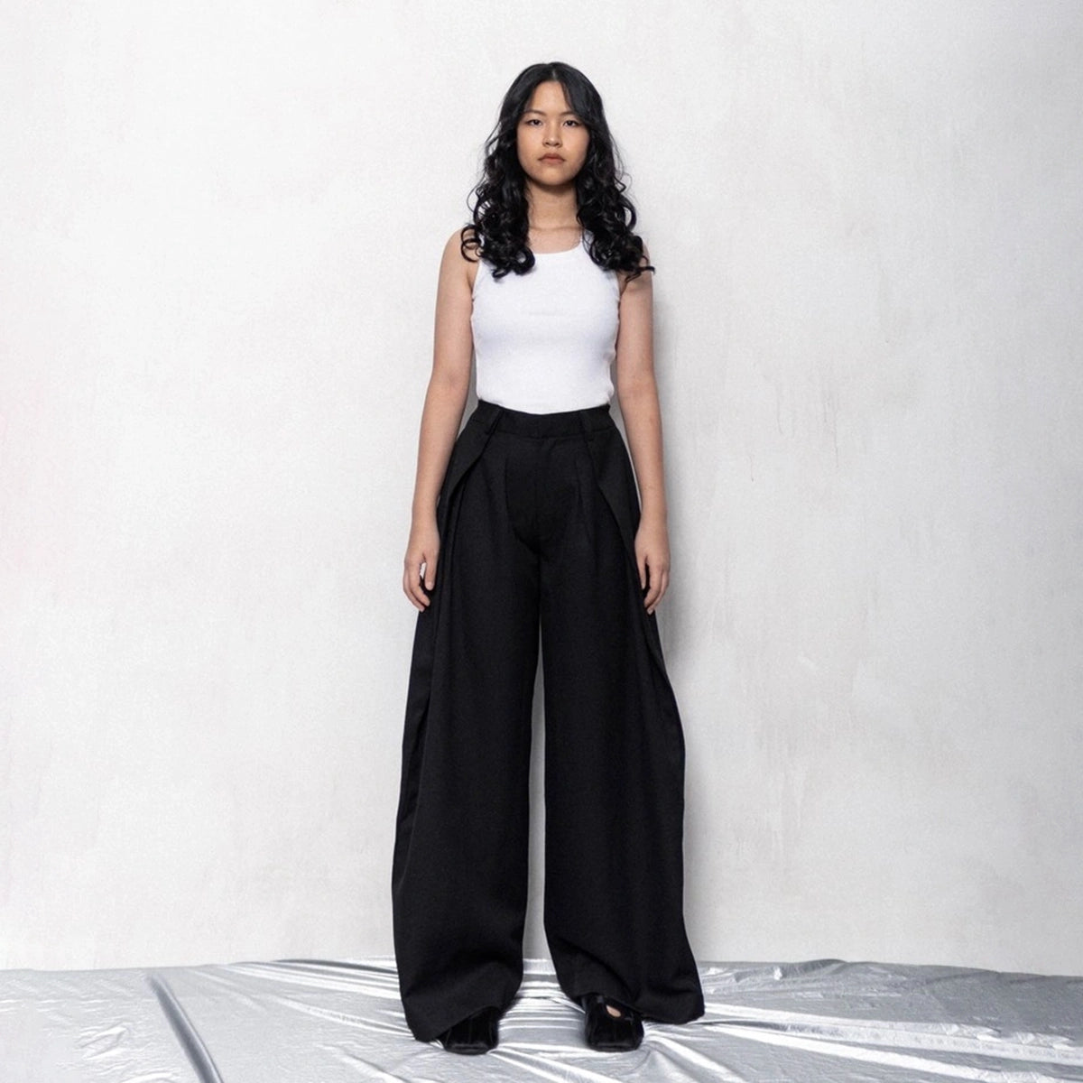 DOUBLE MAJOR TROUSERS BLACK