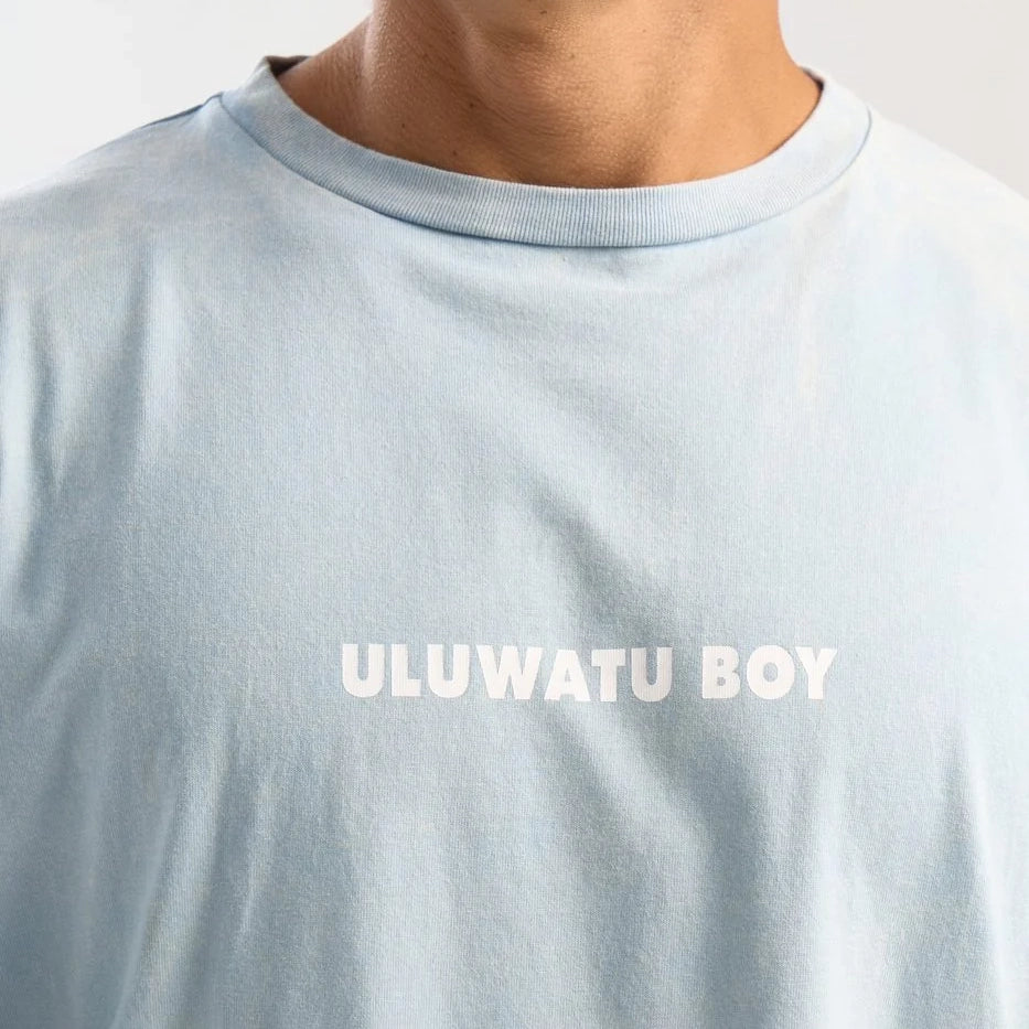 Longsleeve Uluwatu Boy In Blue Stone Wash
