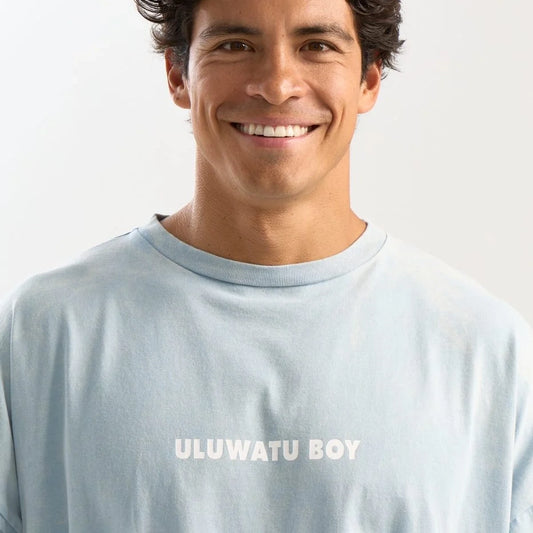 Longsleeve Uluwatu Boy In Blue Stone Wash