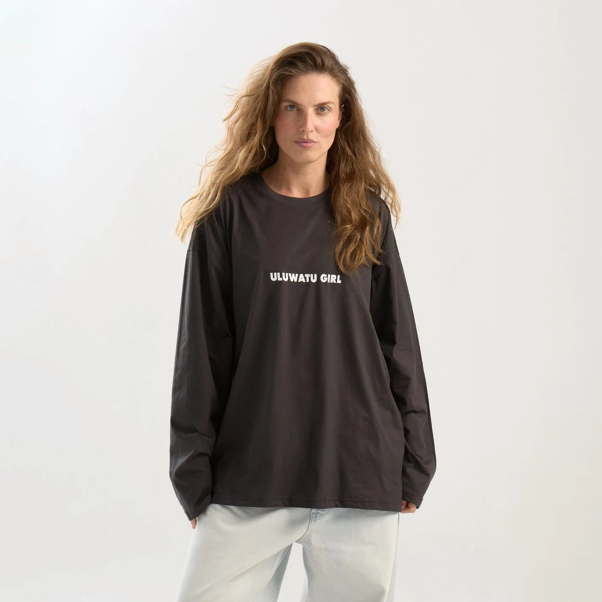 Longsleeve Uluwatu Girl In Dusty Black