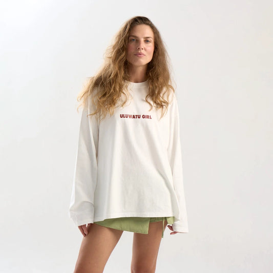 Longsleeve Uluwatu Girl In White