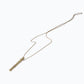 BAMBOO PENDANT IN BRASS