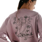 Lemur Oversized Longsleeve Back Side Printed