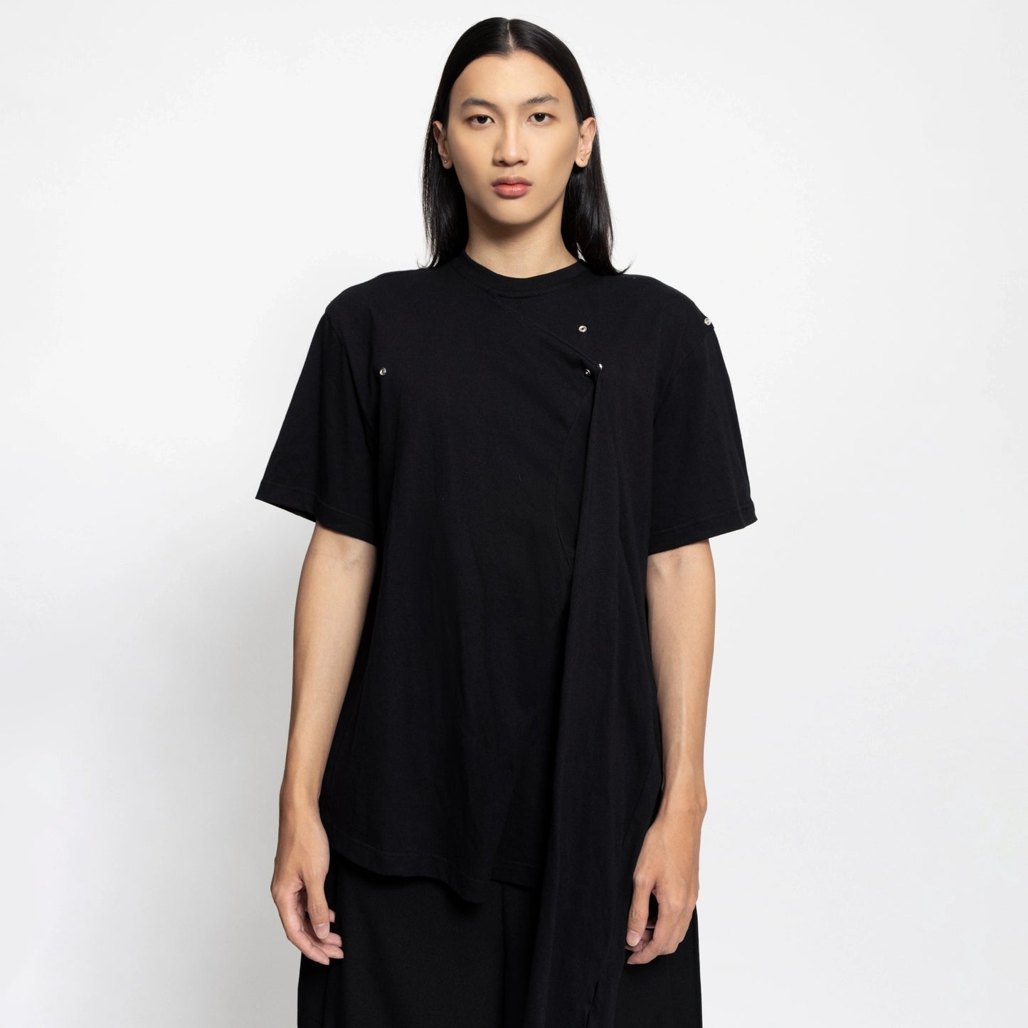MAZE OVERSIZE TEES BLACK