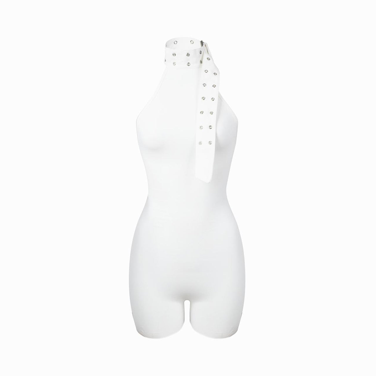 Valkyrie Short Catsuit White