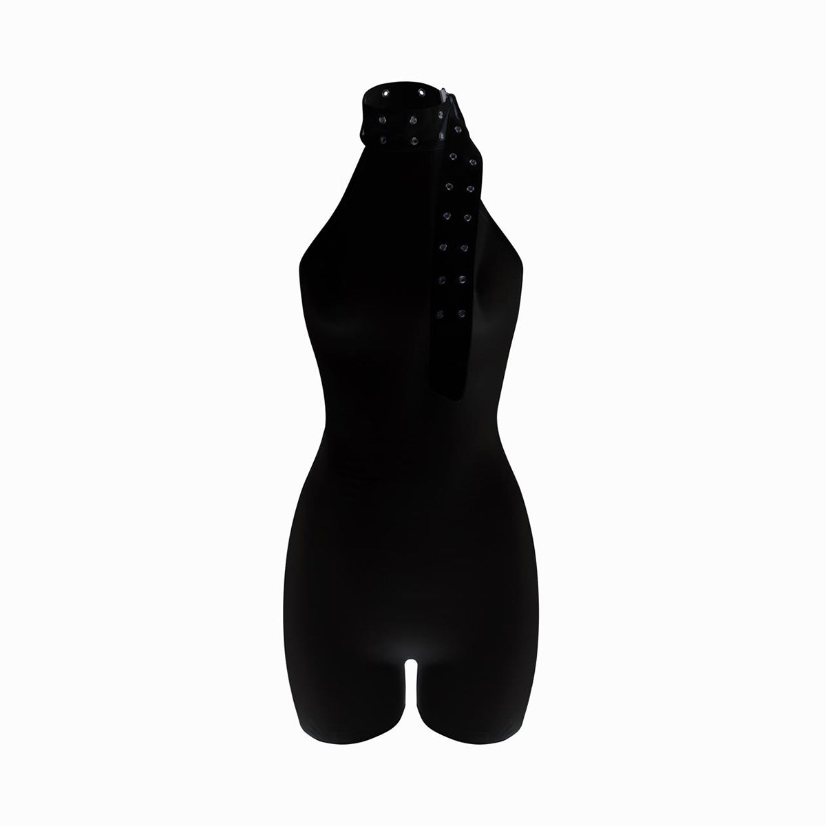 Valkyrie Short Catsuit Black