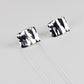 SQUARE CHAIN EARRINGS