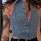 Vest Corset Blue