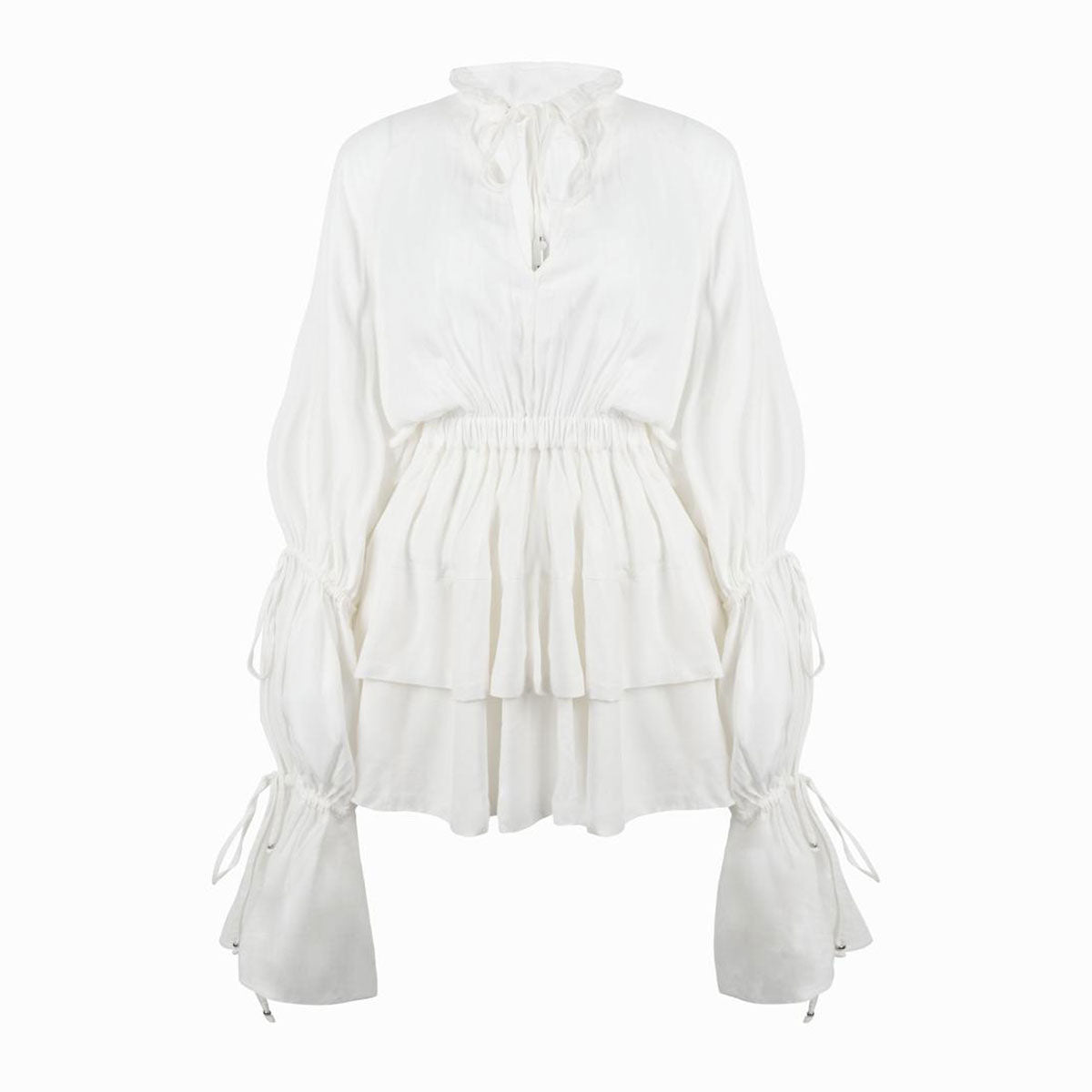 Barocco Dress in White
