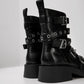 Black Cage Boots