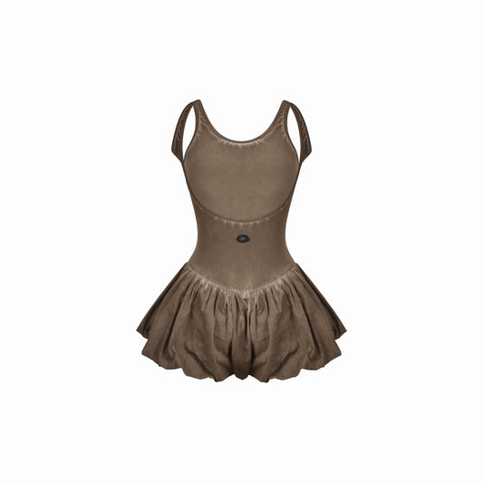 Ballerina Catsuit In Brown