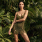 SAMPLE DRESS IN KHAKI