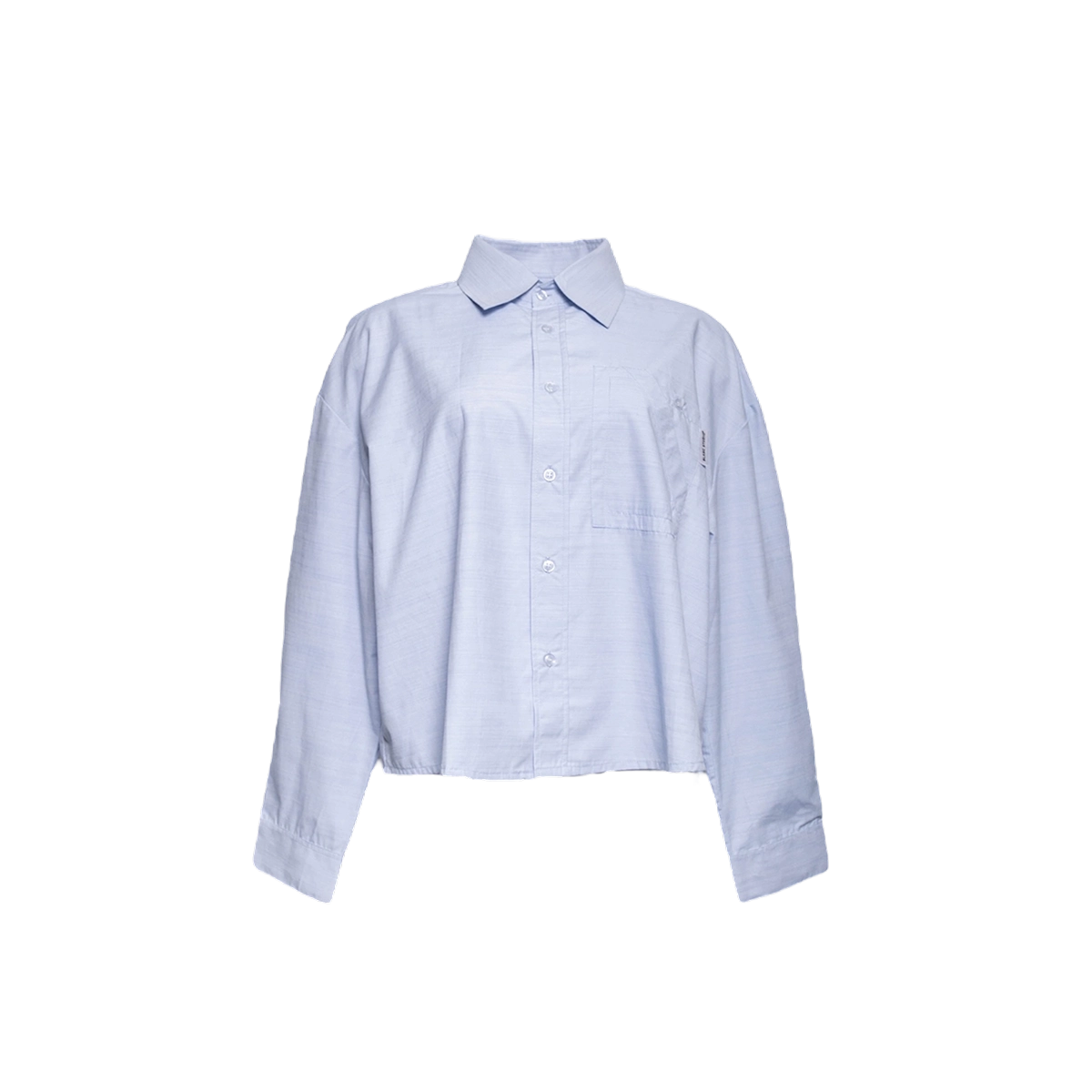 CUBICAL BOXY SHIRT LIGHT BLUE