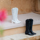 Curated Daisy White Boots