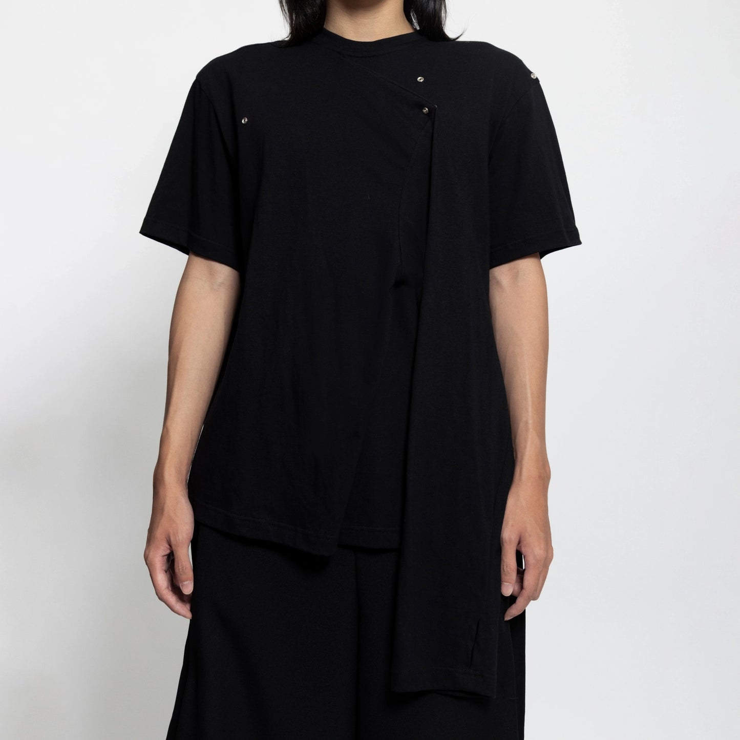 MAZE OVERSIZE TEES BLACK