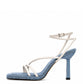 Denim Strap Heels