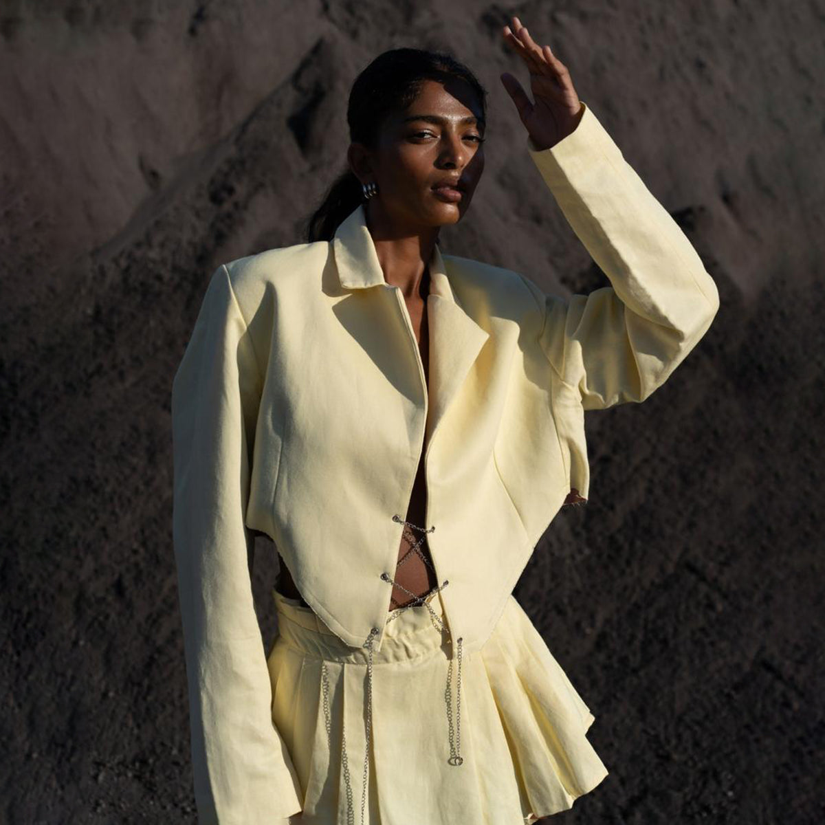 Cheeky Jacket In Yellow